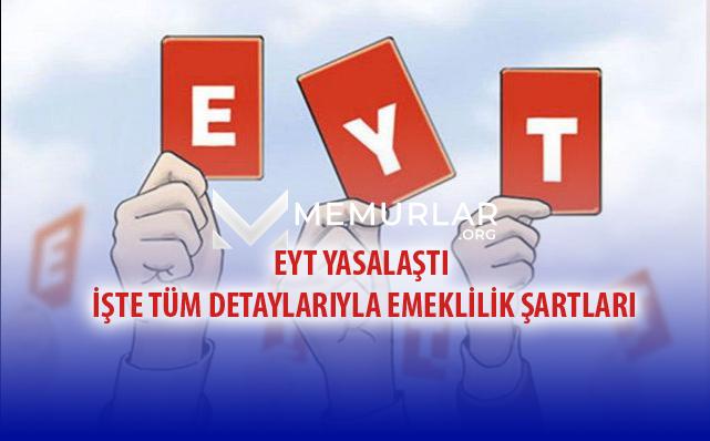 EYT Emeklilik Şartları